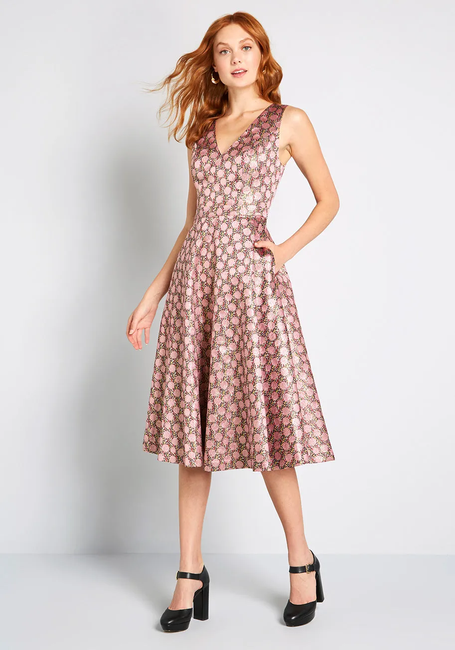 That's My Gala Fit and Flare Dress sold by Modcloth