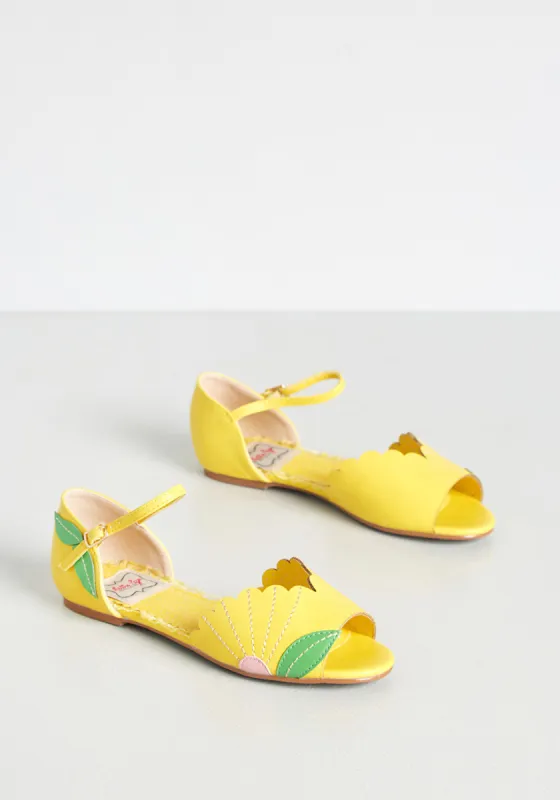 Hooray of Sunshine Flat sold by Modcloth