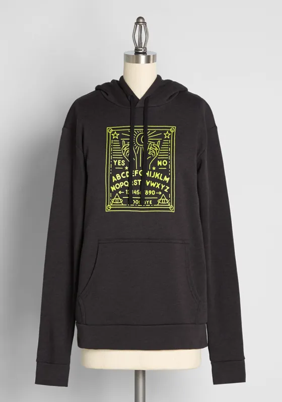 Signs Of The Mystical Graphic Hoodie sold by Modcloth