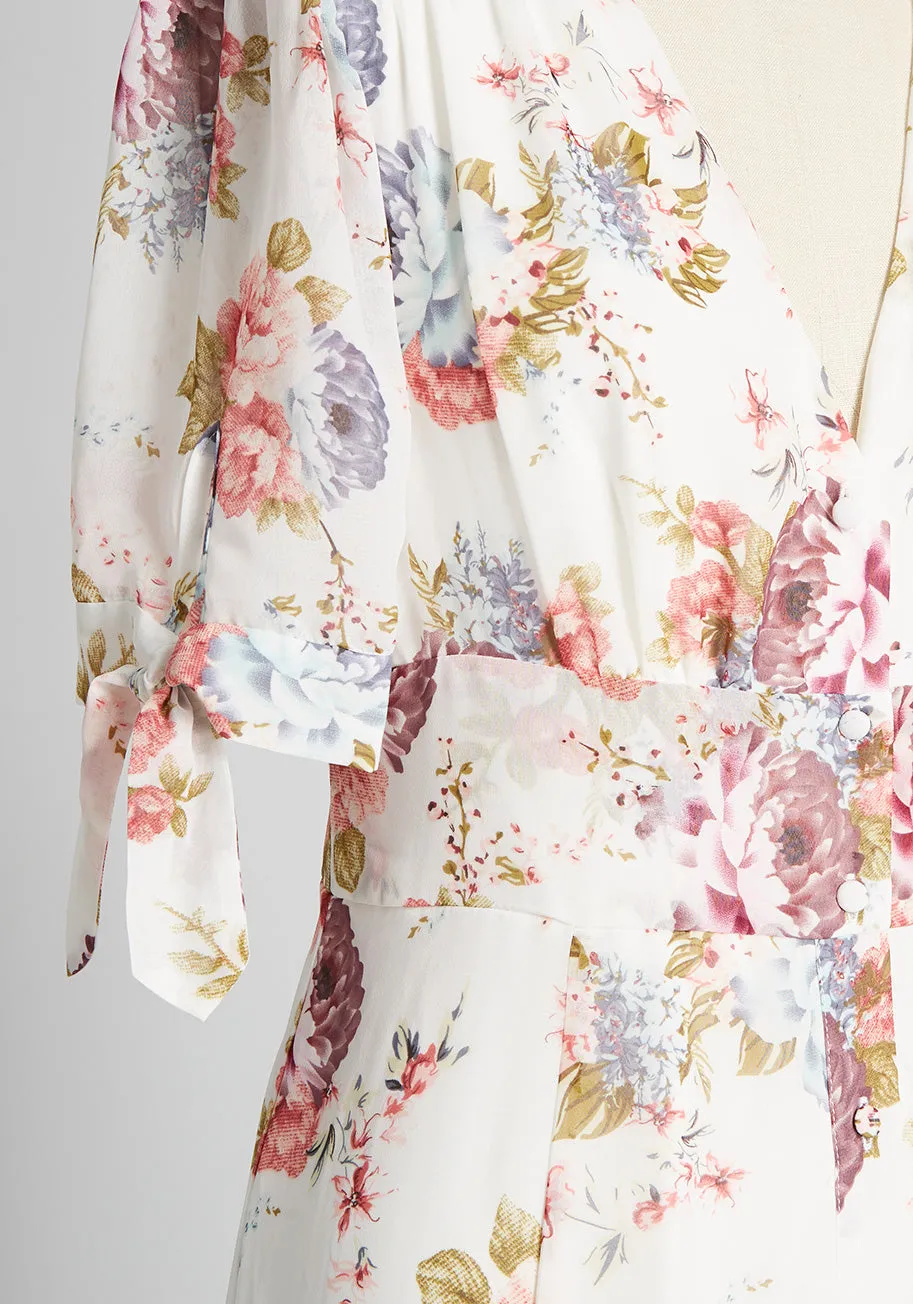 A Fresh Bouquet Maxi Dress sold by Modcloth product image thumbnail 3