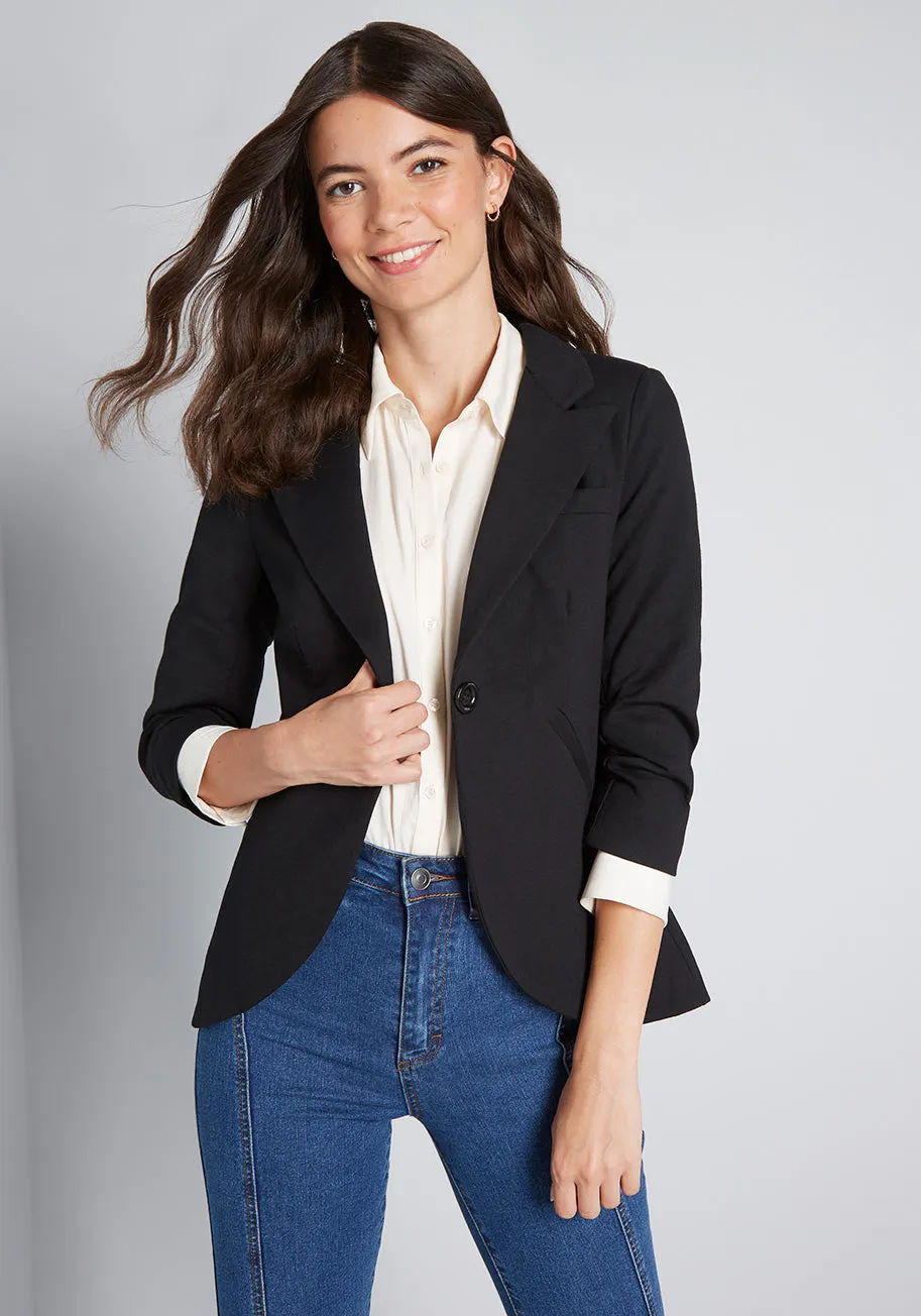 Fine and Sandy Blazer sold by Modcloth