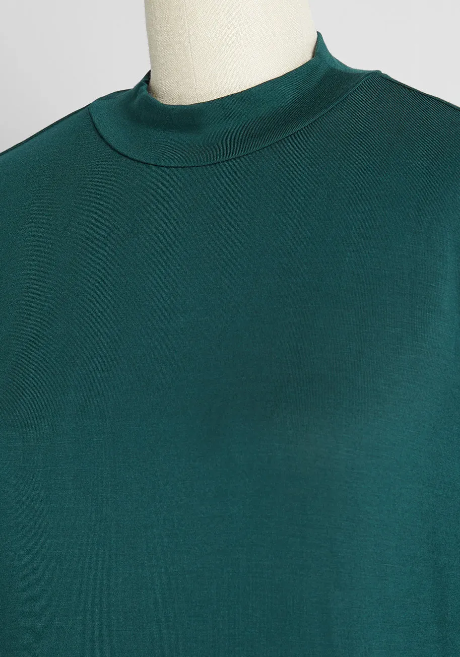 You Got This Mock Neck Top sold by Modcloth product image thumbnail 3