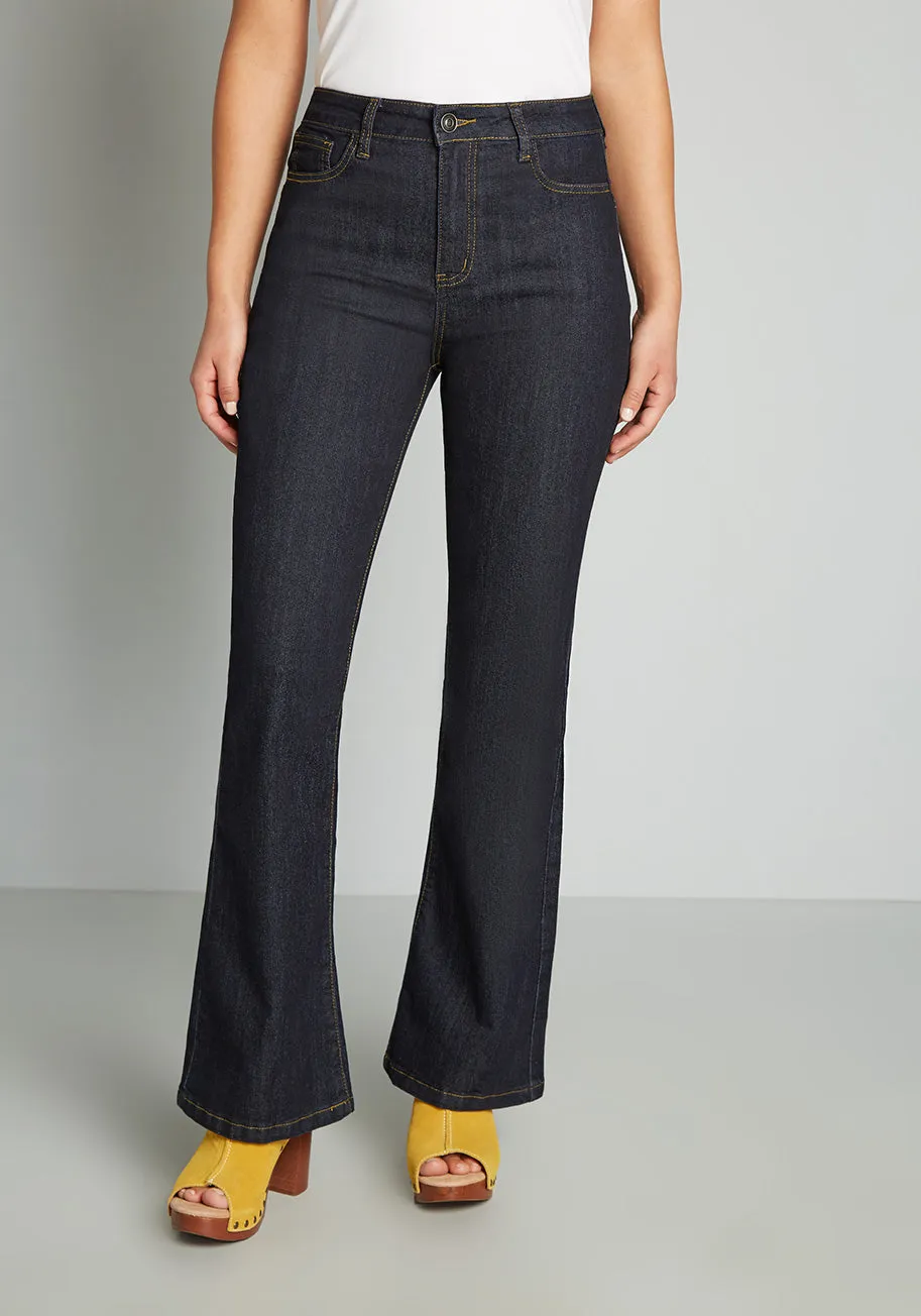 Rainbows Follow Me Wide-Leg Jeans sold by Modcloth product image thumbnail 2