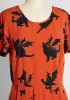 ModCloth x Dangerfield Bats in the Cradle Dress sold by Modcloth
