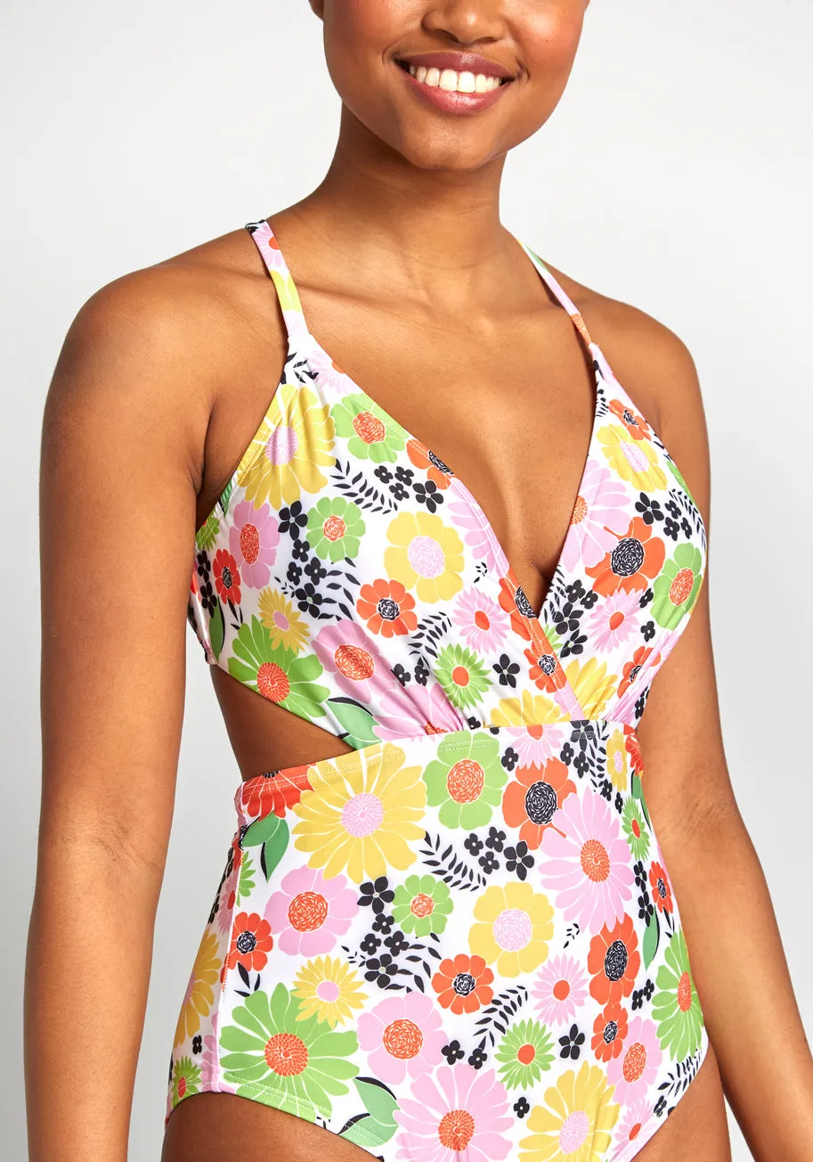 The Sonia One-Piece Swimsuit sold by Modcloth product image thumbnail 4