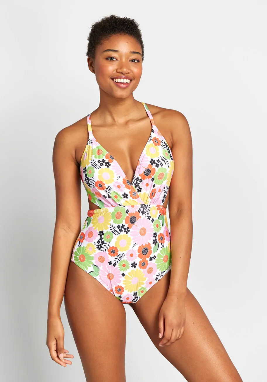 The Sonia One-Piece Swimsuit sold by Modcloth product image thumbnail 2