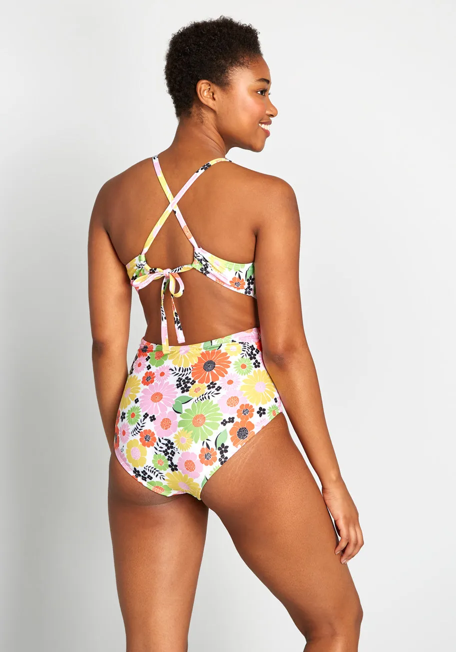 The Sonia One-Piece Swimsuit sold by Modcloth product image thumbnail 3