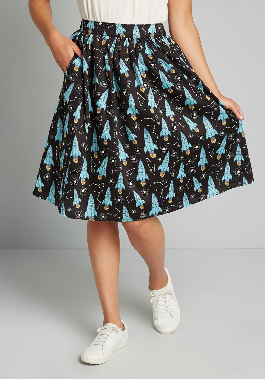 More Than Charming Cotton Skirt sold by Modcloth