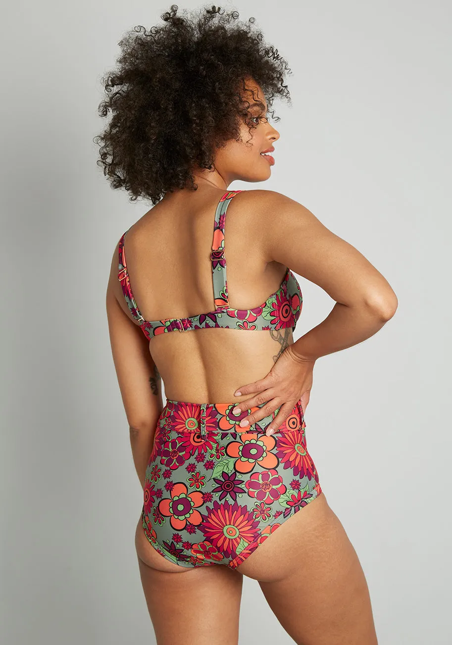 The Greta High-Waisted Bikini Bottom sold by Modcloth product image thumbnail 2