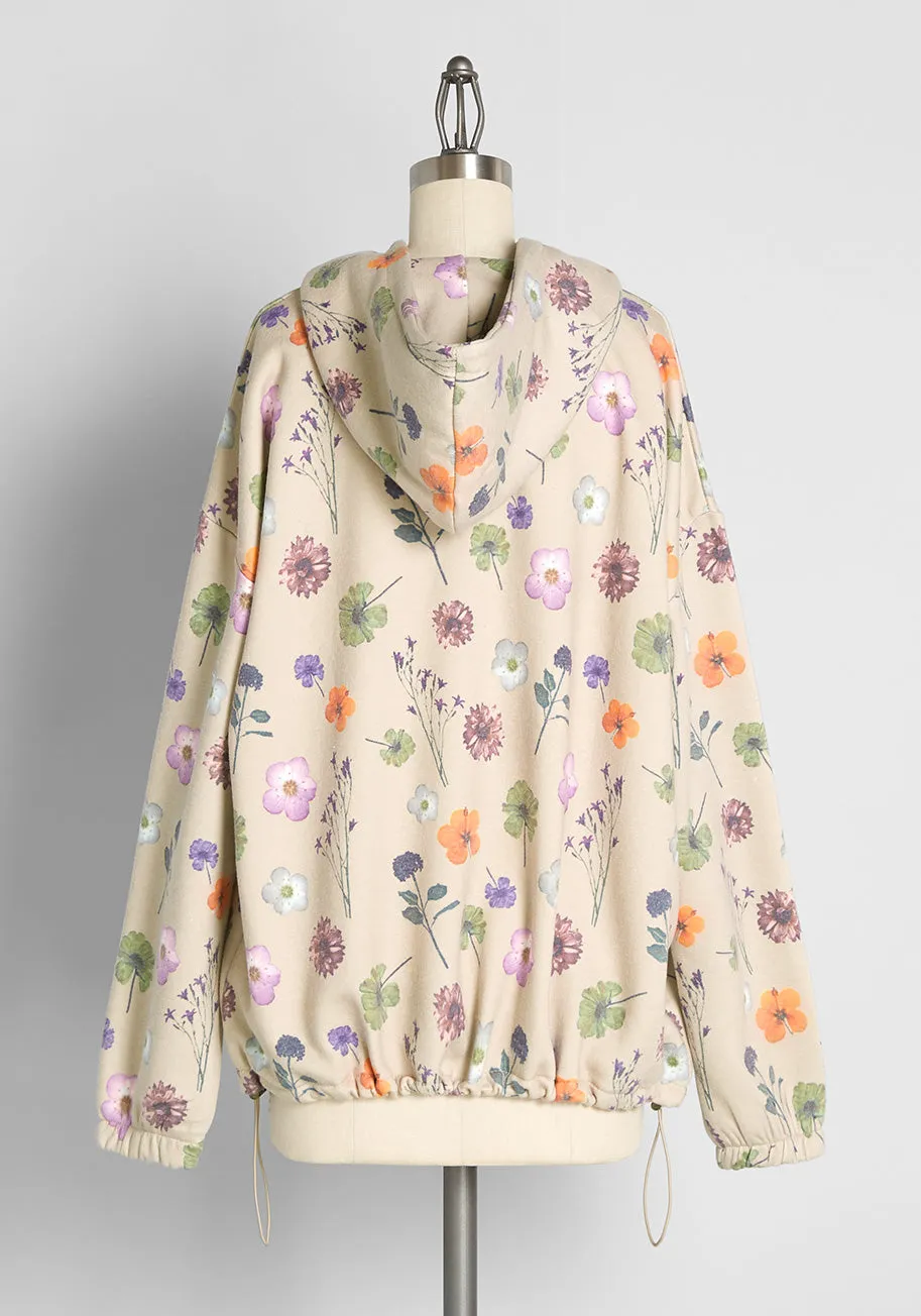 Pressed Petals Graphic Hoodie sold by Modcloth product image thumbnail 2