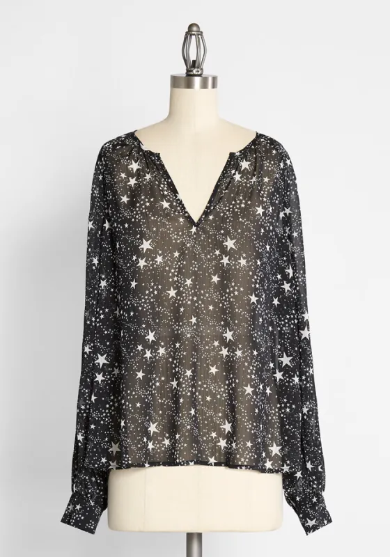 No Time Like the Peasant Blouse sold by Modcloth