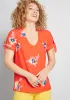 Ideal Discovery Short Sleeve Blouse sold by Modcloth