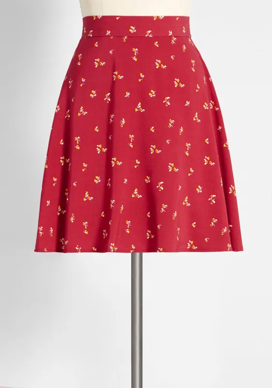 Stay Sassy Skater Skirt sold by Modcloth