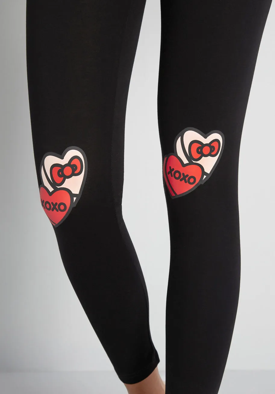 ModCloth for Hello Kitty Boxes of Love Leggings sold by Modcloth product image thumbnail 3