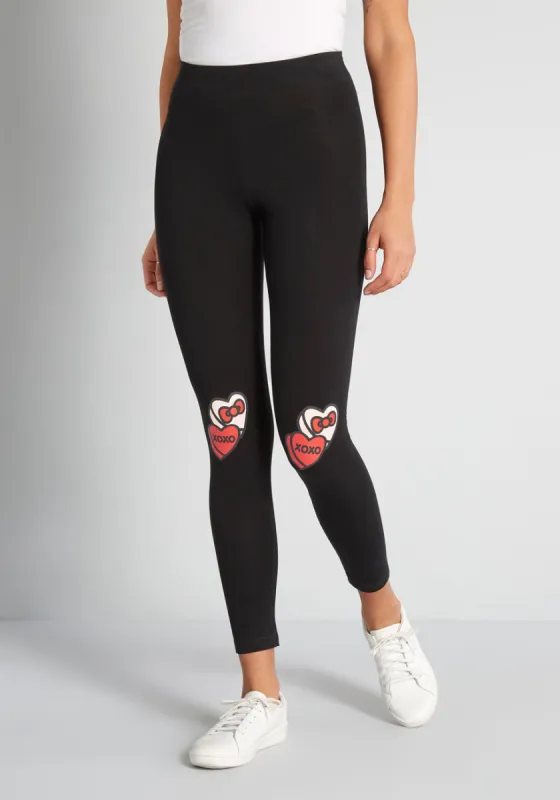ModCloth for Hello Kitty Boxes of Love Leggings sold by Modcloth