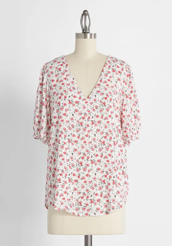 Penchant for Petals Floral Tunic sold by Modcloth