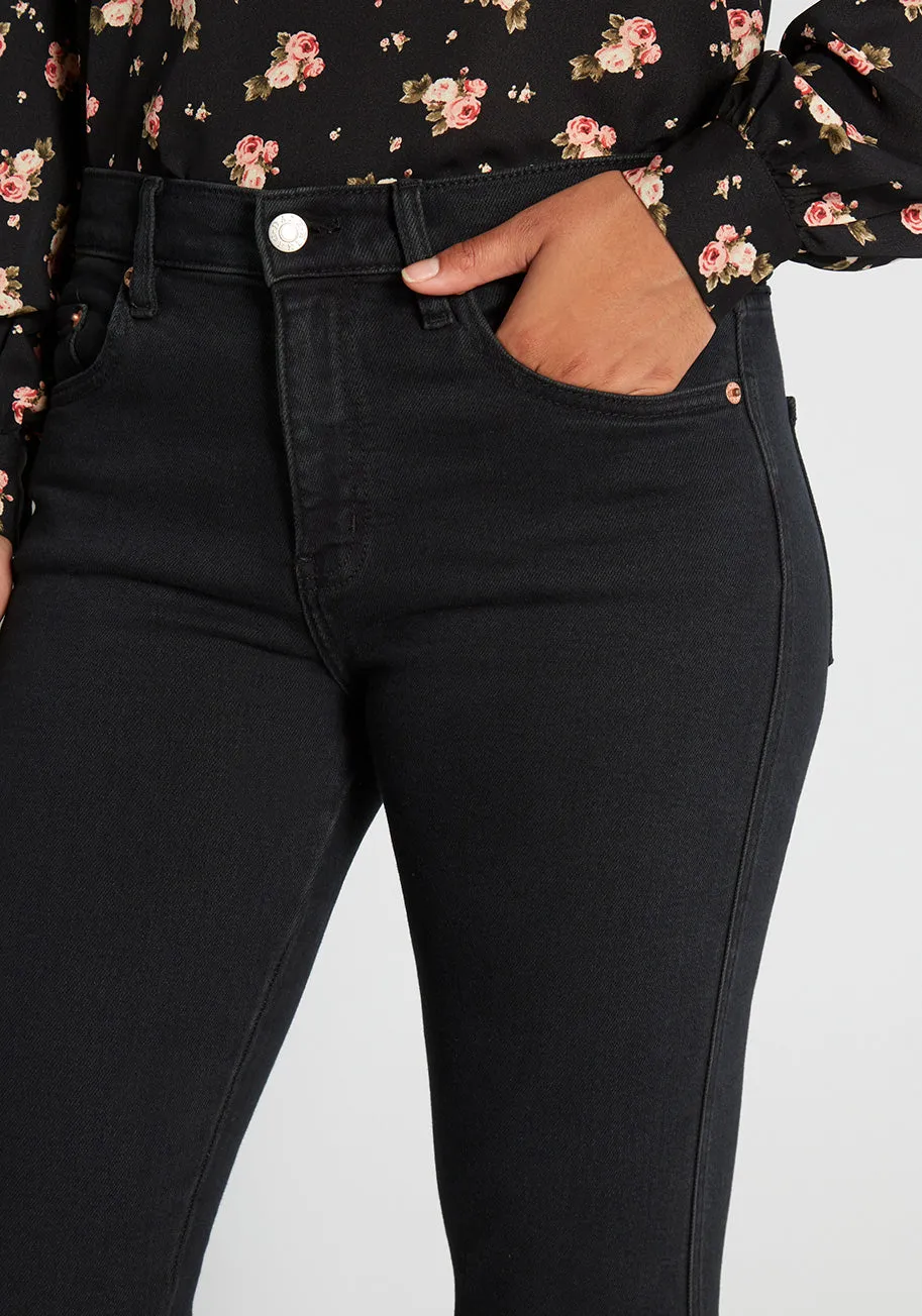 My Side of Sleek Black Skinny Jeans sold by Modcloth product image thumbnail 4