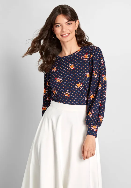 Beyond Basic Long Sleeve Top made by Modcloth