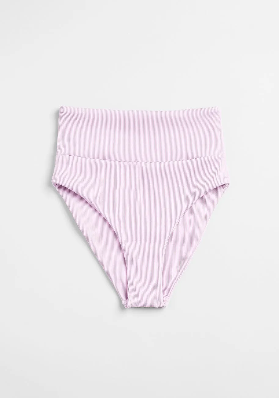 The Kaylan High-Waisted Bikini Bottom sold by Modcloth