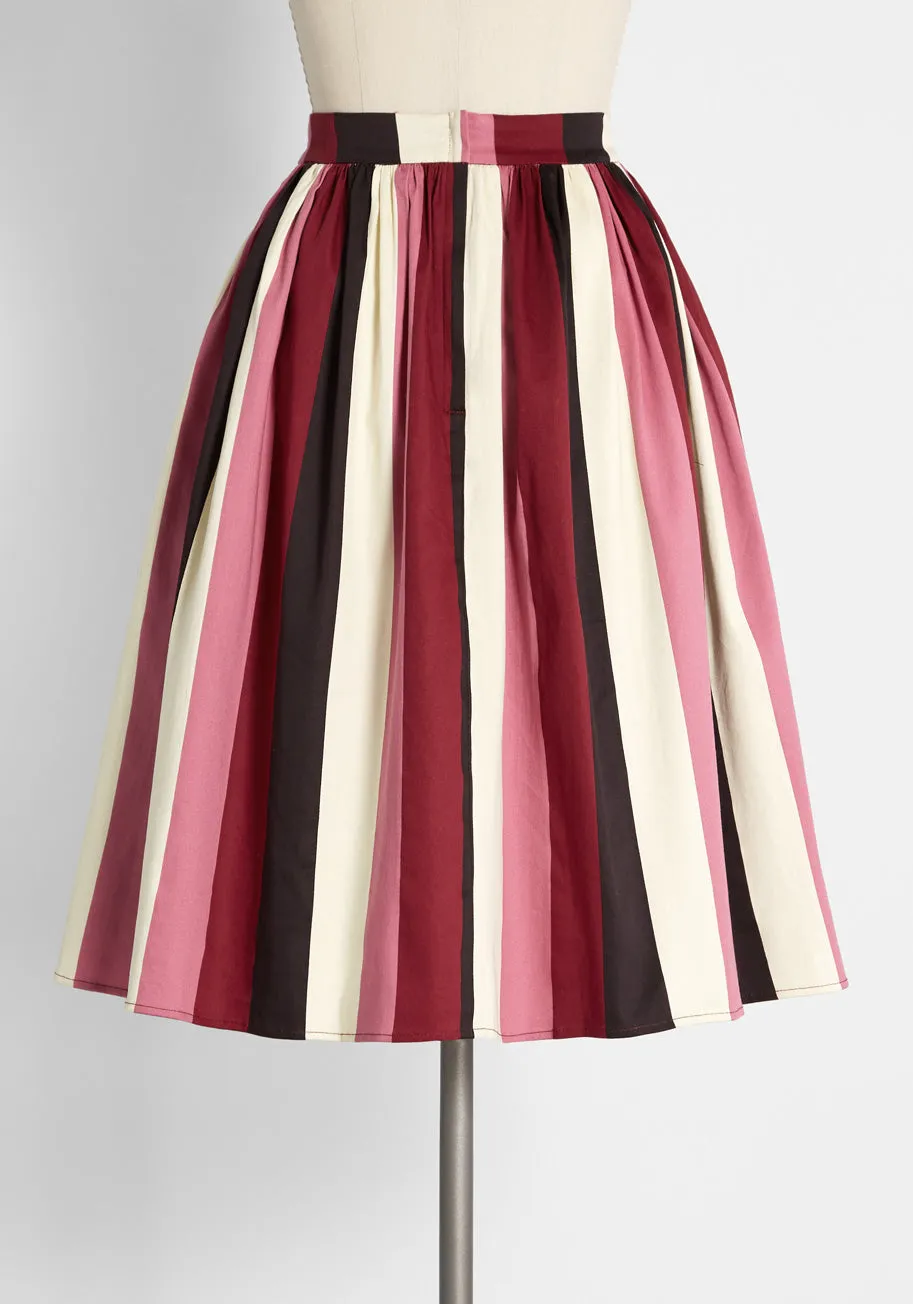 Let's Share a Milkshake Swing Skirt sold by Modcloth product image thumbnail 2