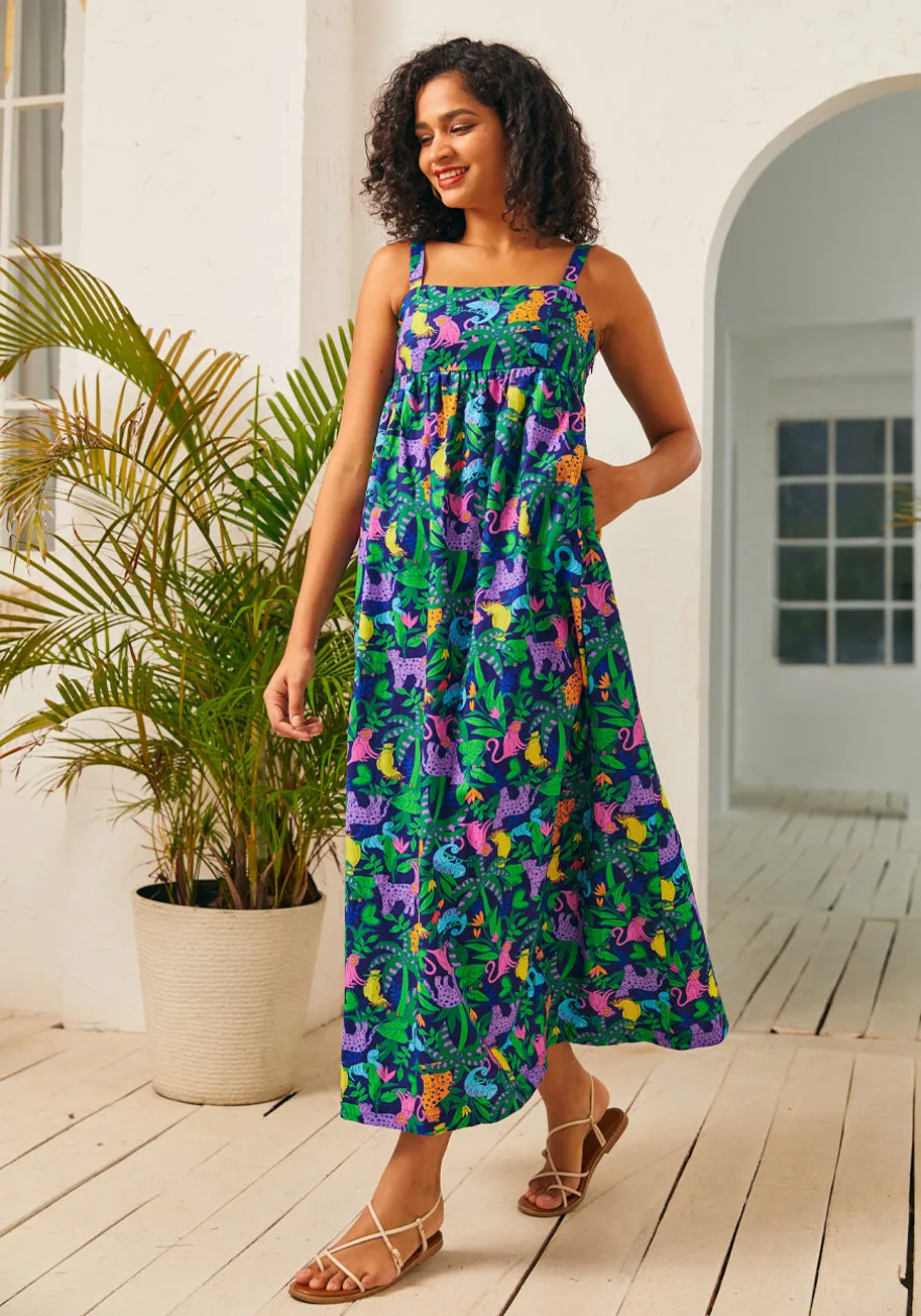 Enchanted Forest Maxi Dress sold by Modcloth