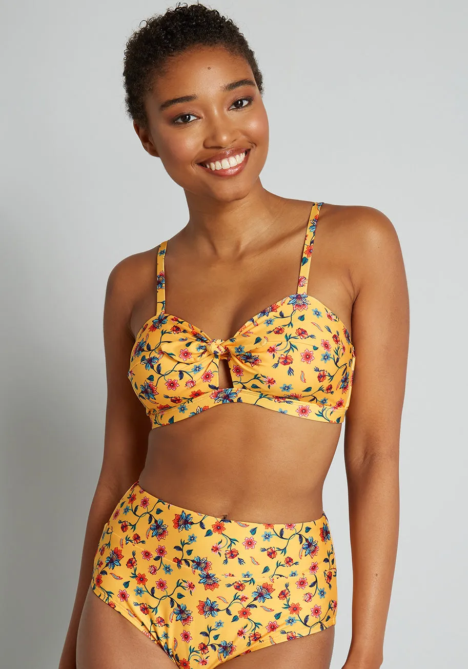 Santa Barbara Saturdays Bikini Top sold by Modcloth