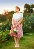 Berries & Blossoms A-Line Skirt sold by Modcloth
