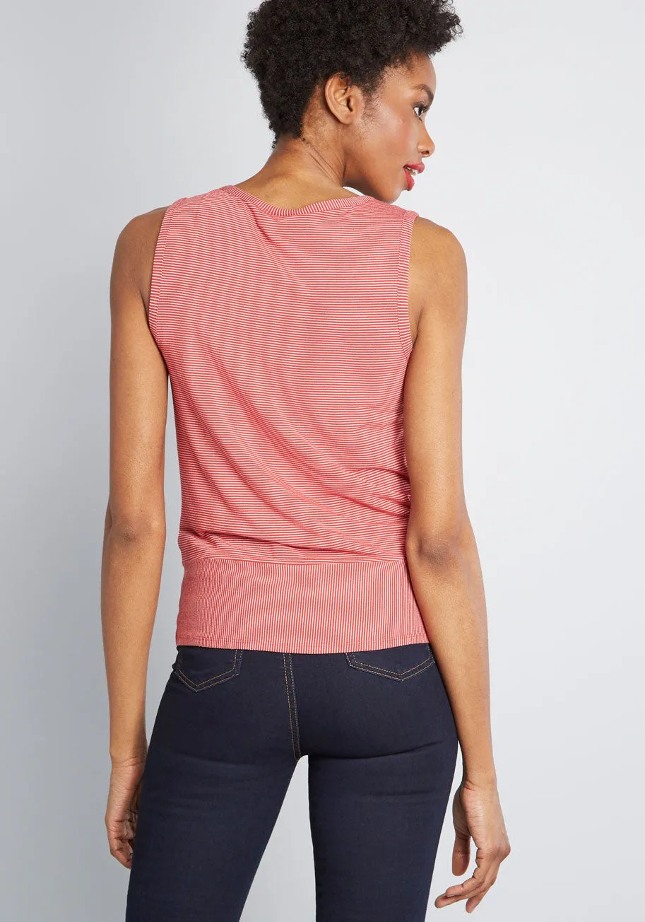 Knotted Moxie Tank Top sold by Modcloth product image thumbnail 2
