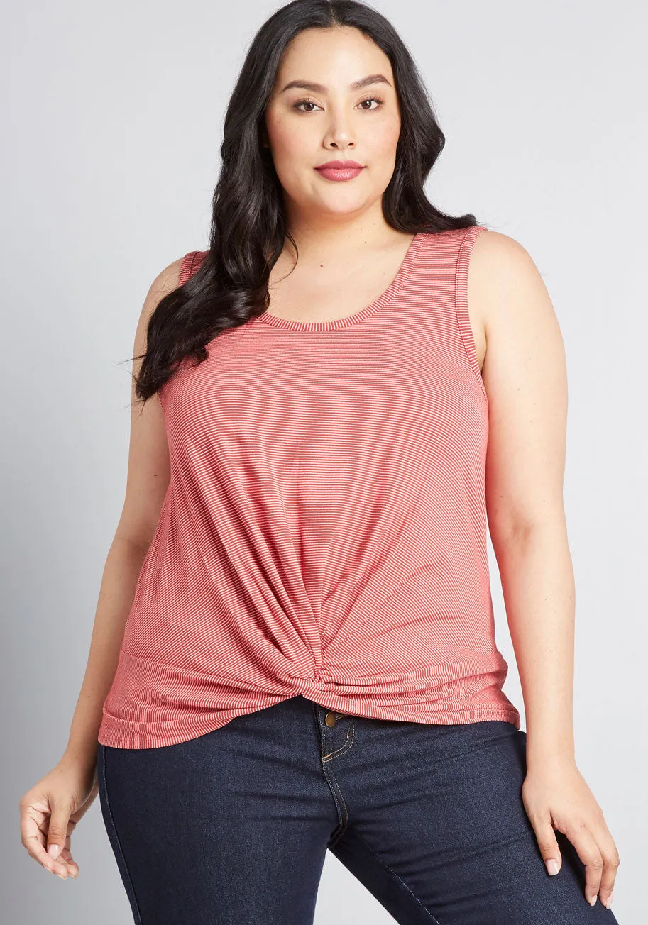 Knotted Moxie Tank Top sold by Modcloth product image thumbnail 4