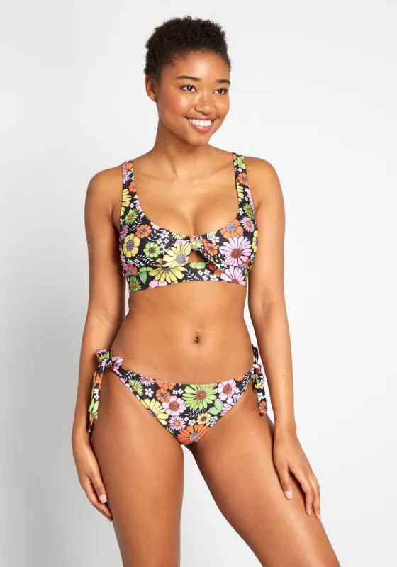 The Fiona Tie-Side Bikini Bottom sold by Modcloth