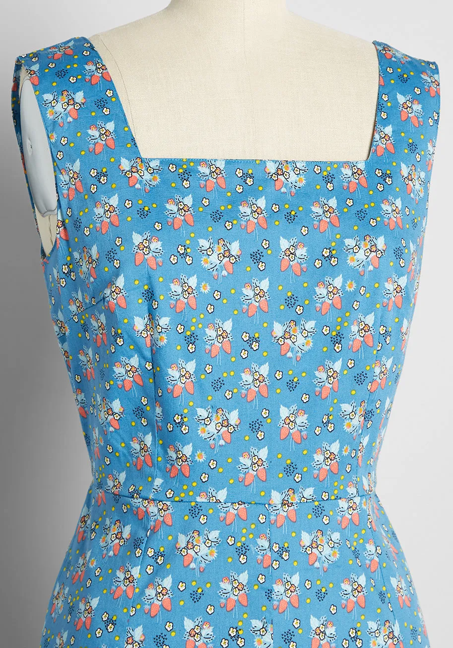 Continues to Blossom Midi Dress sold by Modcloth product image thumbnail 3