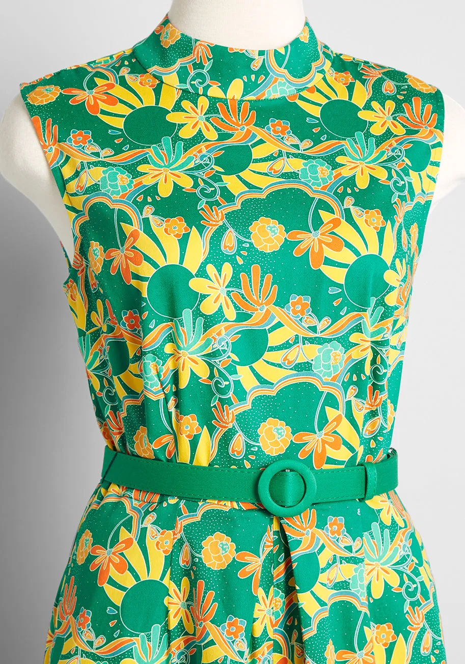 Summer In The 70's Wide-Leg Jumpsuit sold by Modcloth product image thumbnail 4