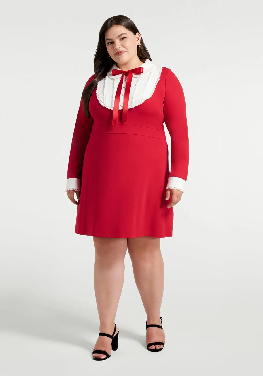 Revel In Retro Tie-Neck Dress sold by Modcloth product image thumbnail 3