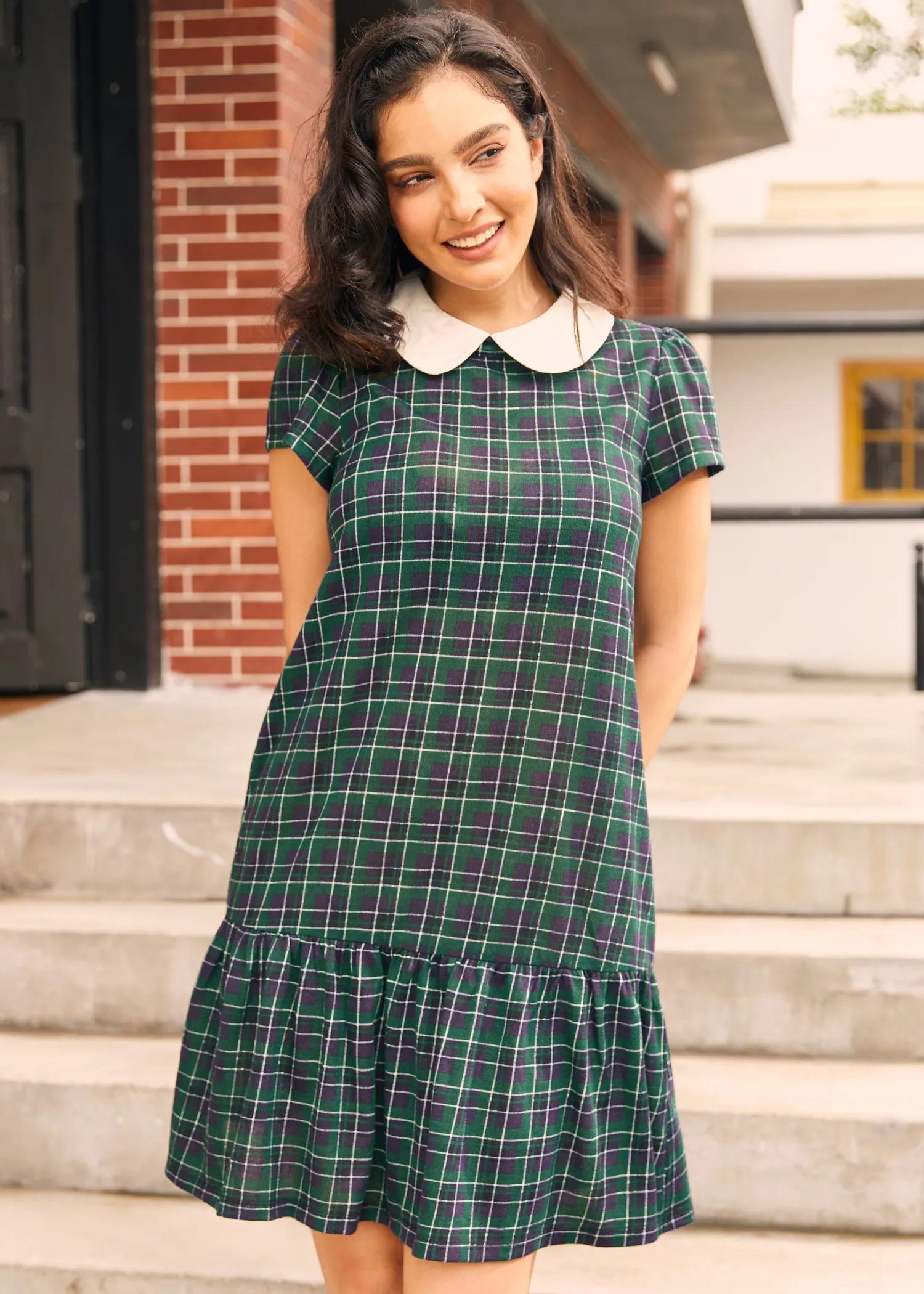 School Days Collared Dress sold by Modcloth