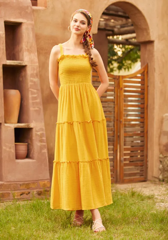 Glimmering Goddess Maxi Dress sold by Modcloth
