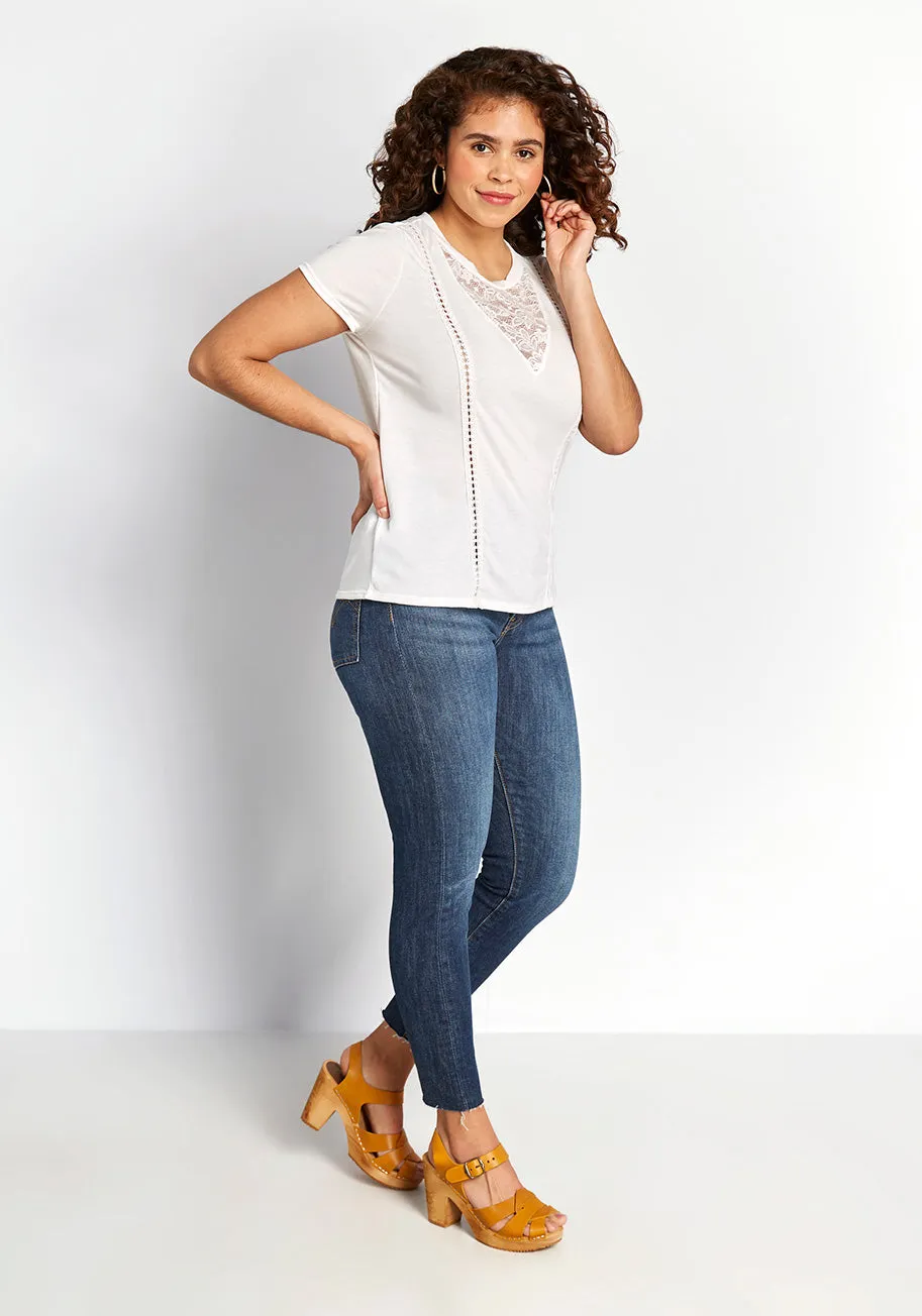 Open Mind Lace Top sold by Modcloth product image thumbnail 3