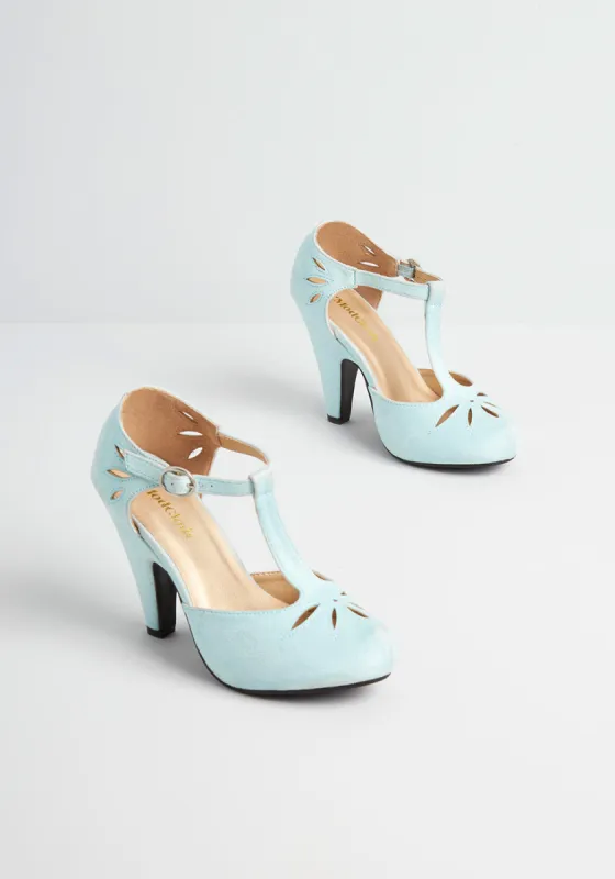 Refreshed Zest T-Strap Heel sold by Modcloth