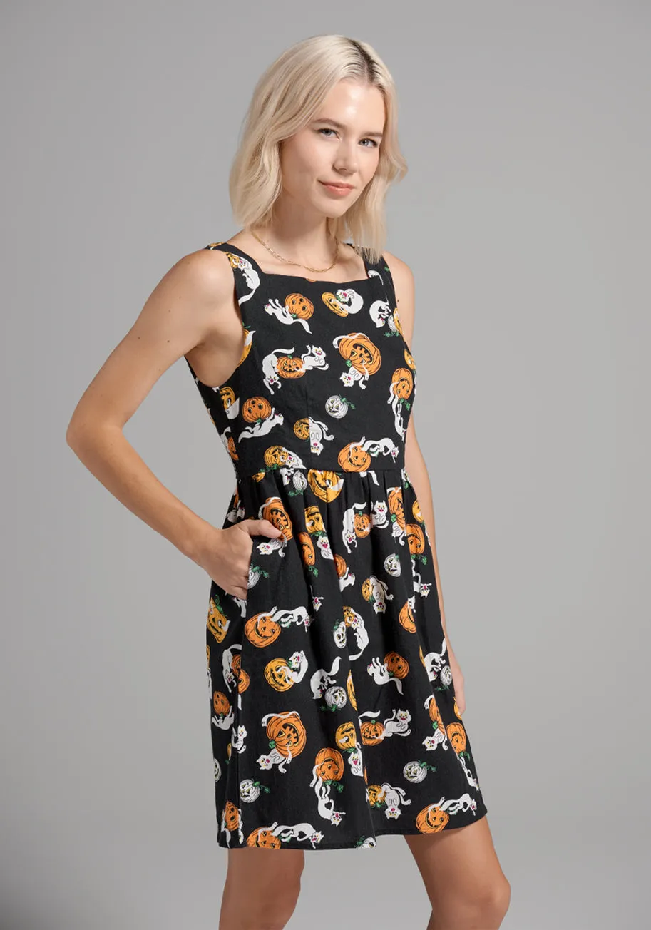 Truth Or Square Fit And Flare Dress (Final Sale) sold by Modcloth