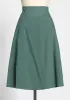 ModCloth x Collectif Willing and Staple A-Line Skirt sold by Modcloth