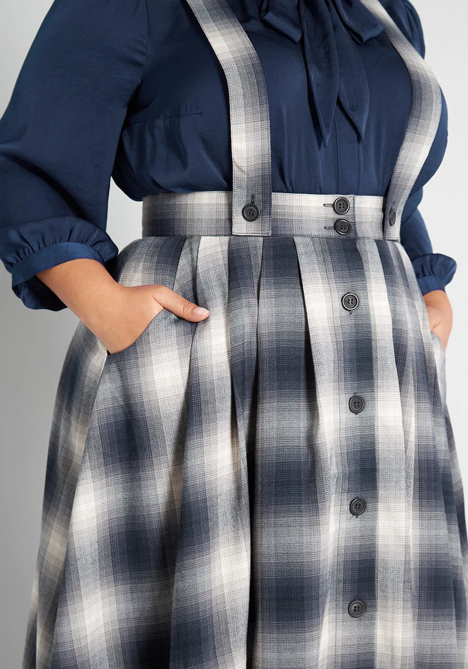 Being Good Never Felt So Plaid Jumper sold by Modcloth product image thumbnail 4