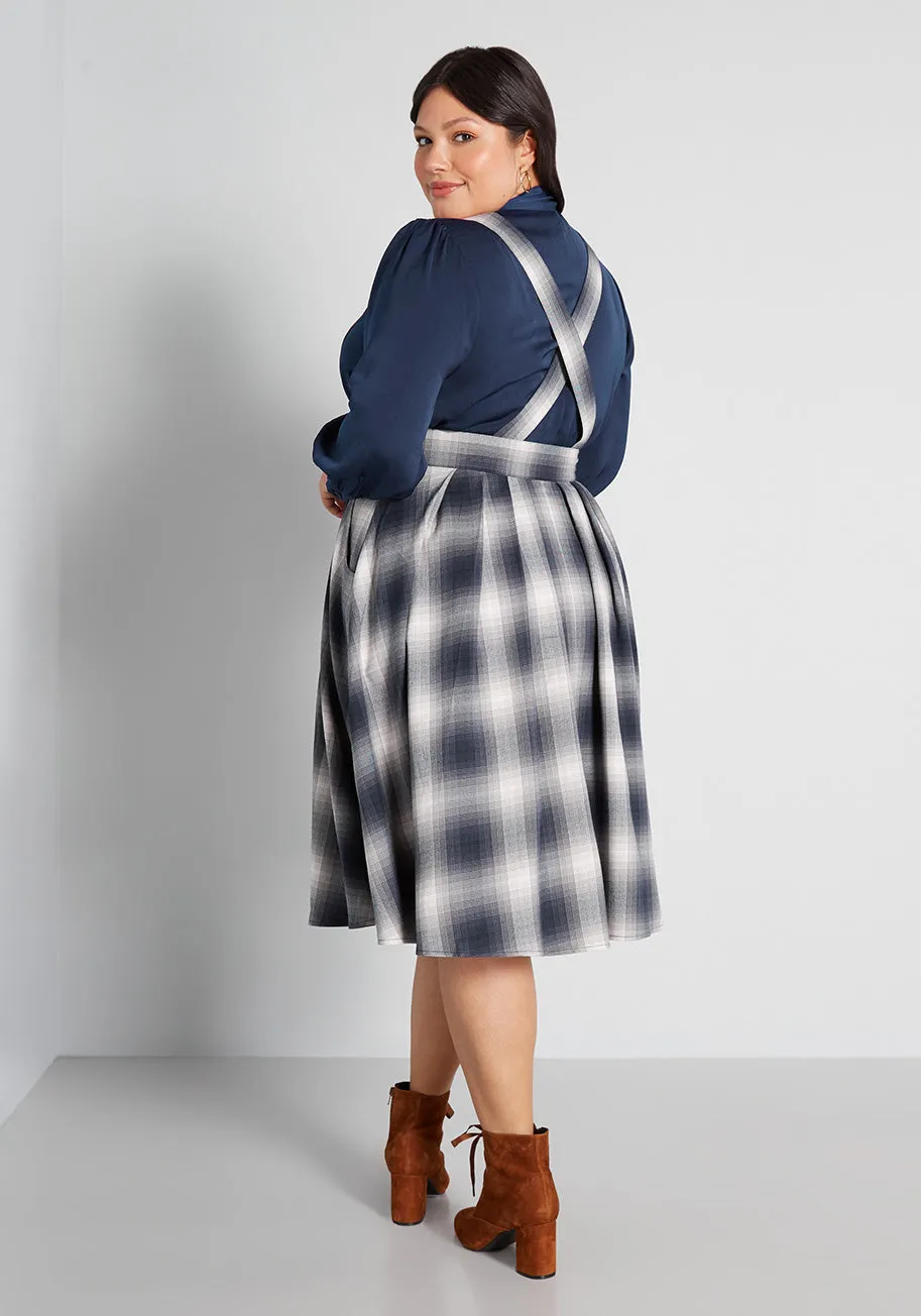 Being Good Never Felt So Plaid Jumper sold by Modcloth product image thumbnail 2