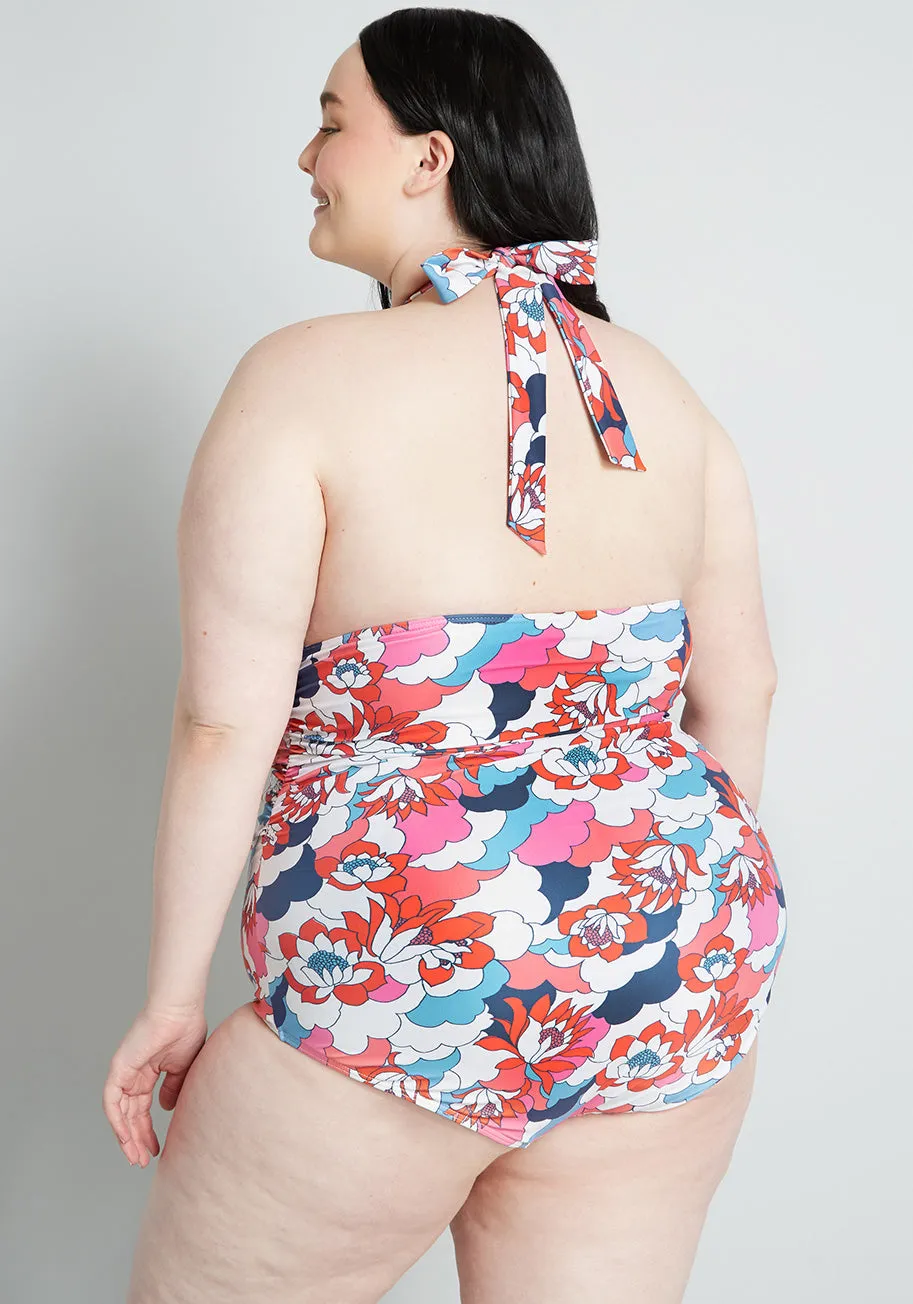 Modcloth x Barbie You're Such A Doll One Piece Swimsuit sold by Modcloth product image thumbnail 2