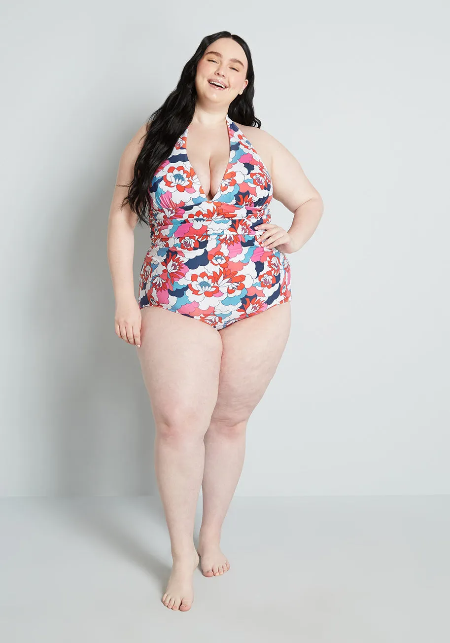Modcloth x Barbie You're Such A Doll One Piece Swimsuit sold by Modcloth product image thumbnail 3