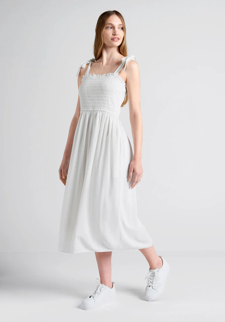 Cloud Drifting Midi Dress (Final Sale) sold by Modcloth product image thumbnail 3