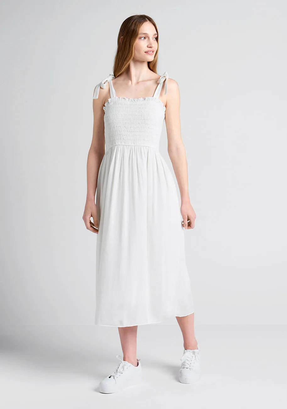 Cloud Drifting Midi Dress (Final Sale) sold by Modcloth