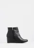 Living on the Wedge Bootie sold by Modcloth