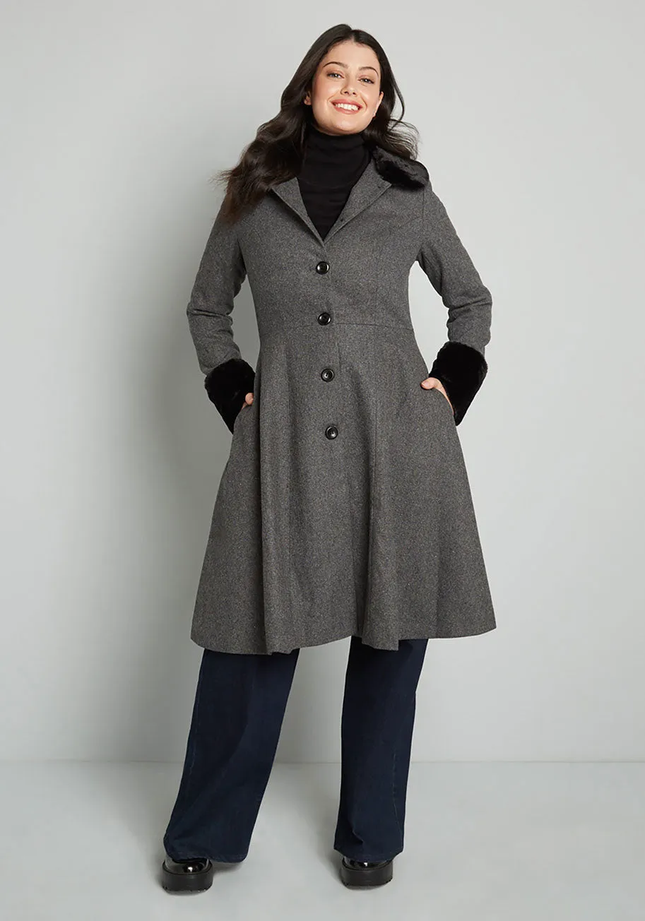 Air of Sophistication Coat sold by Modcloth