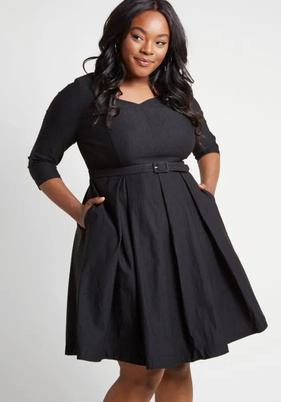 Sartorial Secret Fit and Flare Dress sold by Modcloth