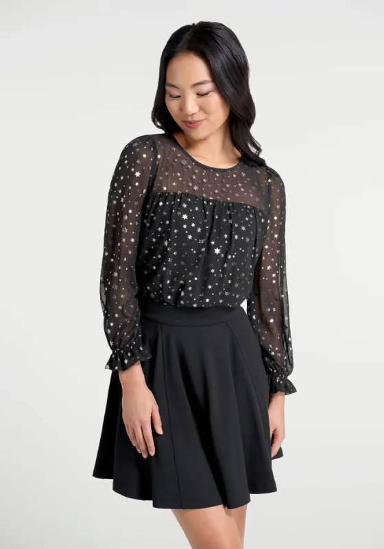 Star Showers Smock Top sold by Modcloth