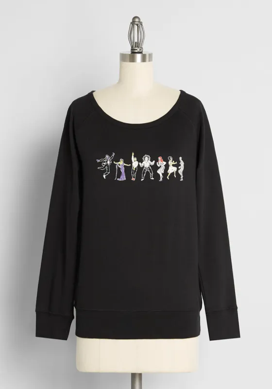 Mod Monster Mash Graphic Sweatshirt made by Modcloth